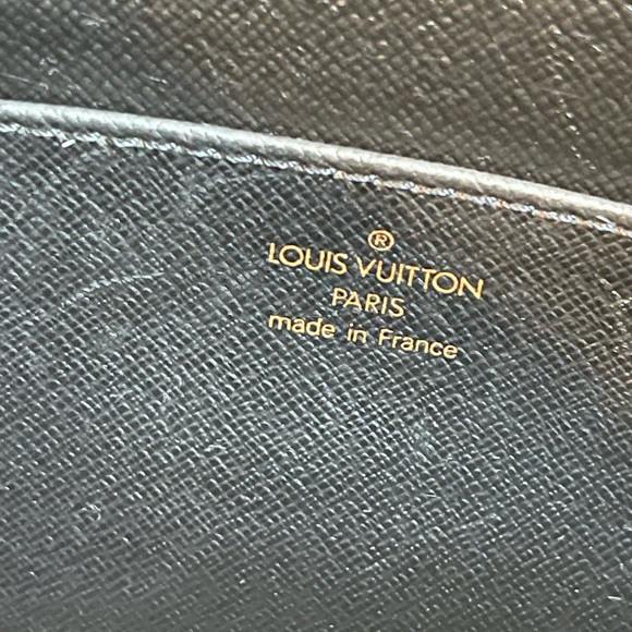 Louis Vuitton Epi Pochette Homme Clutch Bag Black #st0989 - Picture 9 of 12